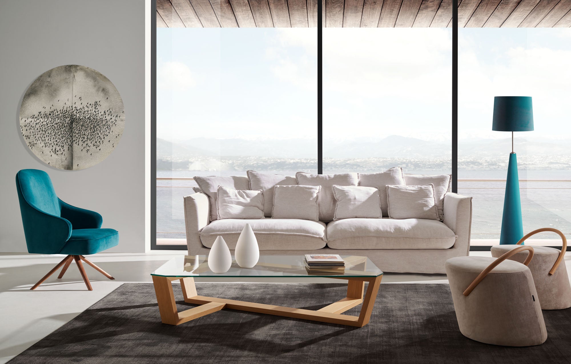 Distinctive High End Loft Sofa