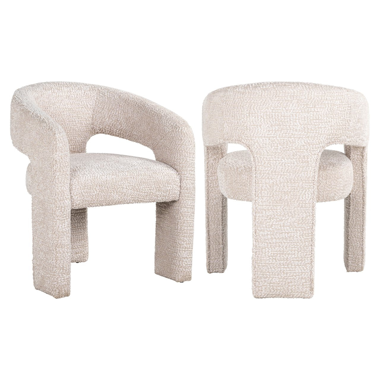 Chair Belle lovely cream fire retardant