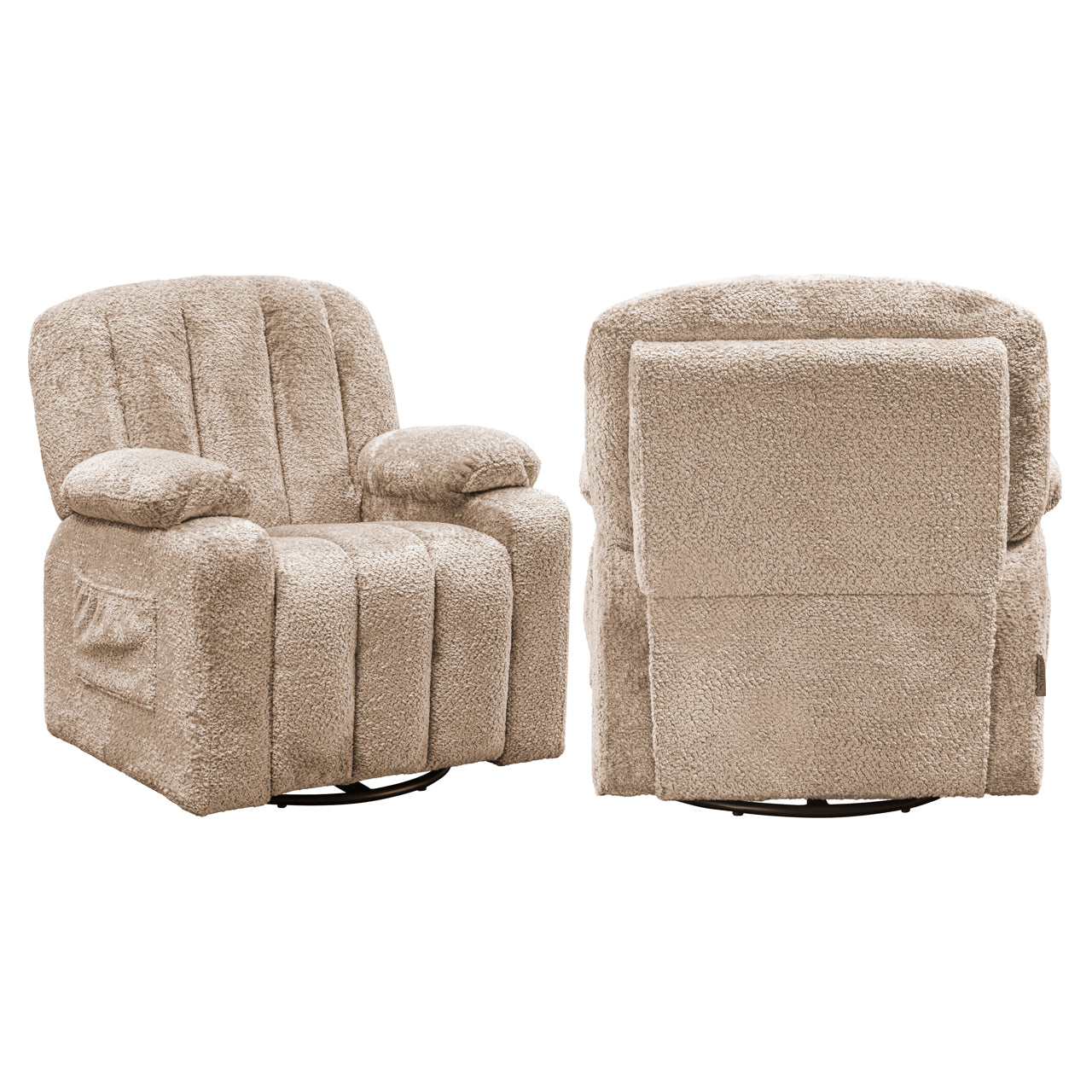 Kids swivel relax chair Mickey sheep nature